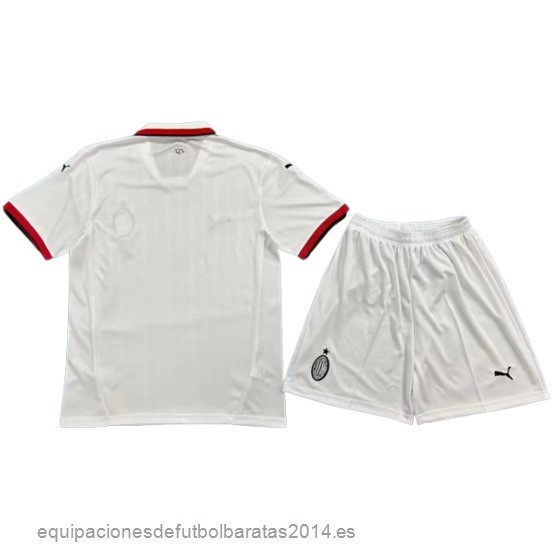 Nuevo 2ª Conjunto De Hombre AC Milan 24/25 Blanco Baratas